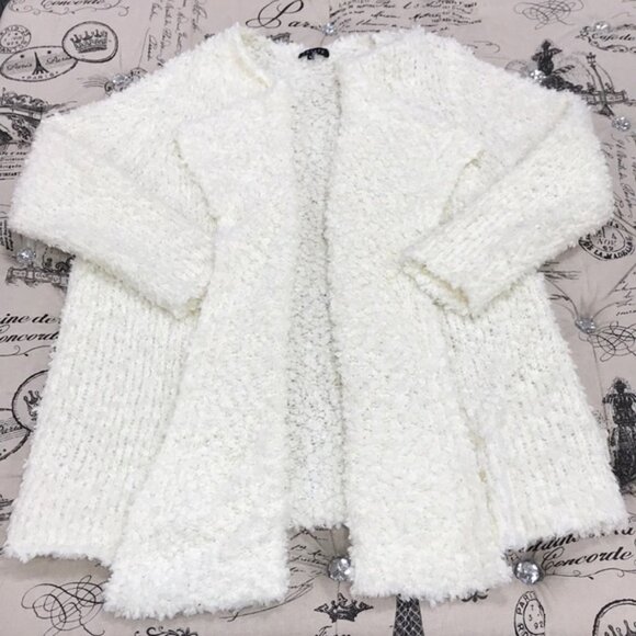 1.state Drape Front Poodle Cardigan - Picture 3 of 5